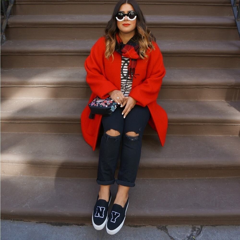 Joshua Sanders Womens Dark Grey NY Felt Slip On Sneaker, EU 40 size 9 EUC